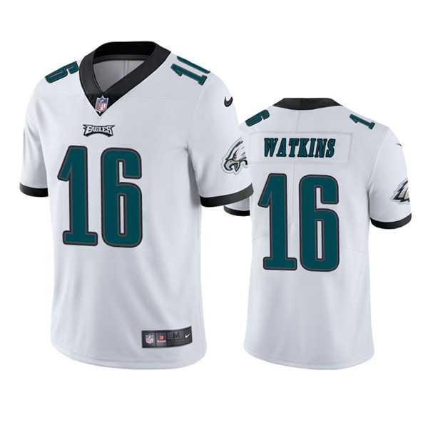 Nike Men & Women & Youth Philadelphia Eagles #16 Quez Watkins 2022 White Vapor Untouchable Limited Stitched Jersey,We sell and wholesale Nike Men & Women & Youth Philadelphia Eagles #16 Quez Watkins 2022 White Vapor Untouchable Limited Stitched Jersey on line form chian!